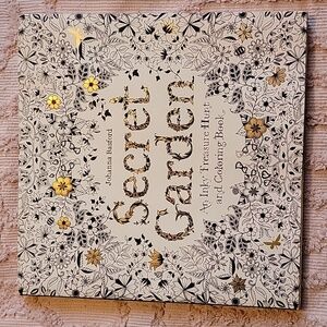 Secret Garden Treasure Hunt and Coloring Book by Johanna Basford.